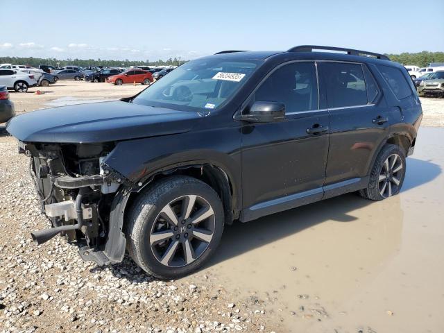 HONDA PILOT ELIT 2023 black  gas 5FNYG1H80PB030173 photo #1