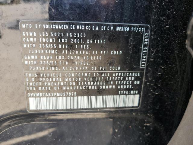 2023 VOLKSWAGEN TIGUAN SE 3VVMB7AX7PM037975