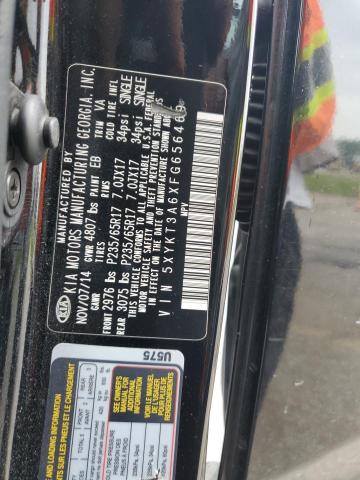 2015 KIA SORENTO LX 5XYKT3A6XFG656469
