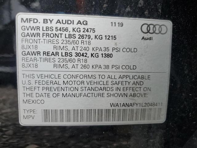 2020 AUDI Q5 PREMIUM - WA1ANAFY1L2048411