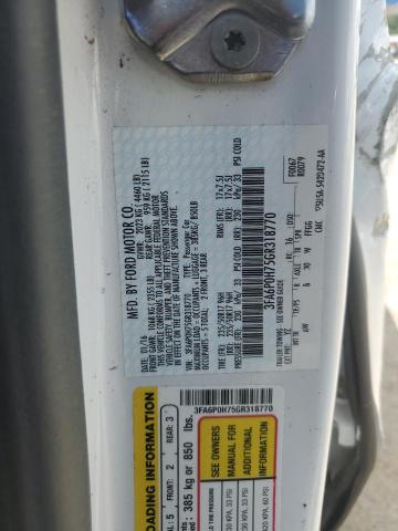 2016 FORD FUSION SE - 3FA6P0H75GR318770
