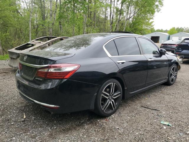 Vin: 1hgcr2f55ha801984, lot: 57603505, honda accord sport 20173