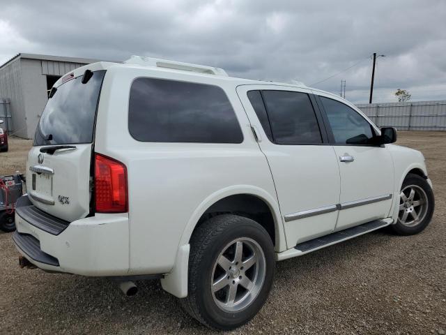 INFINITI QX56 2007 white  gas 5N3AA08C87N803171 photo #4