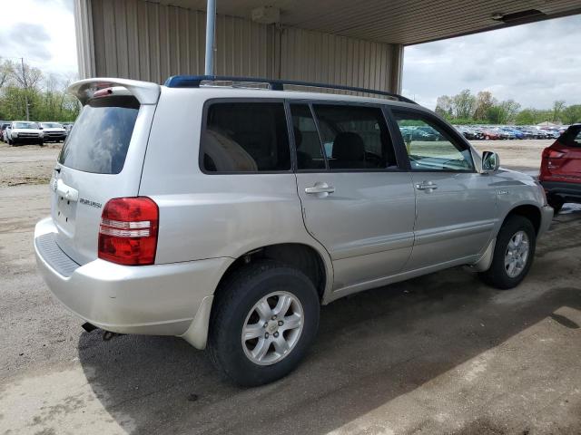 TOYOTA HIGHLANDER 2001 silver  gas JTEHF21A710027827 photo #4