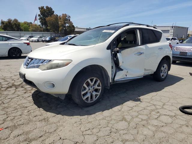 NISSAN MURANO S 2010 white  gas JN8AZ1MW3AW128492 photo #1