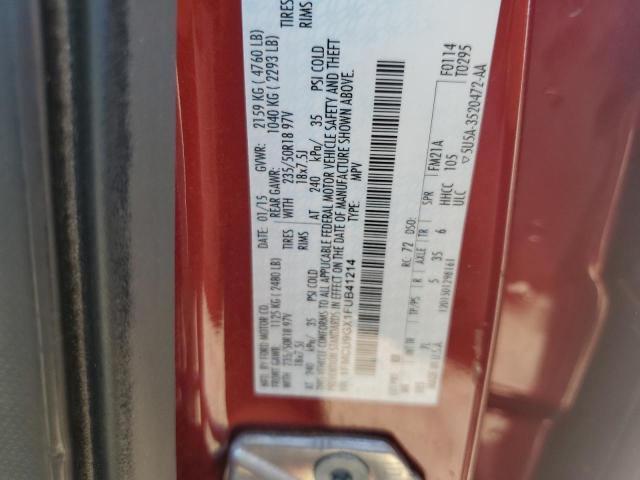 2015 FORD ESCAPE SE - 1FMCU9GX1FUB41214