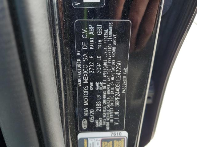 2020 KIA FORTE FE - 3KPF24AD5LE247250