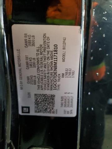 2021 CHEVROLET COLORADO Z 1GCGTDEN8M1171810