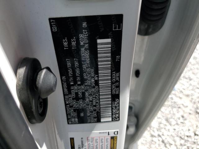 2017 TOYOTA 4RUNNER SR - JTEBU5JR1H5427009
