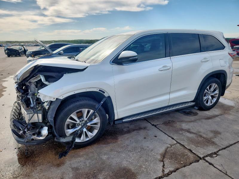 Vin: 5tdzkrfh7gs180538, lot: 57595505, toyota highlander le 2016 img_1