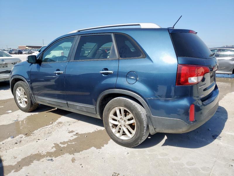KIA SORENTO LX 2015 blue 4dr spor gas 5XYKT3A68FG609120 photo #3