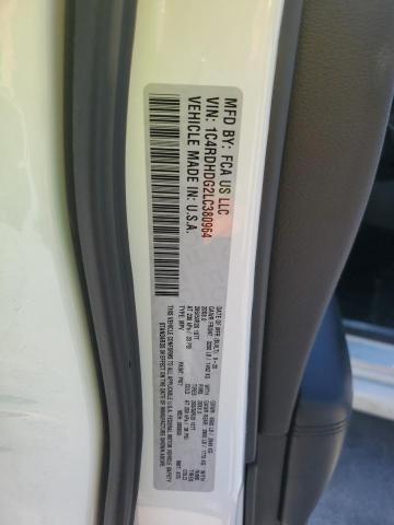 2020 DODGE DURANGO GT 1C4RDHDG2LC380964