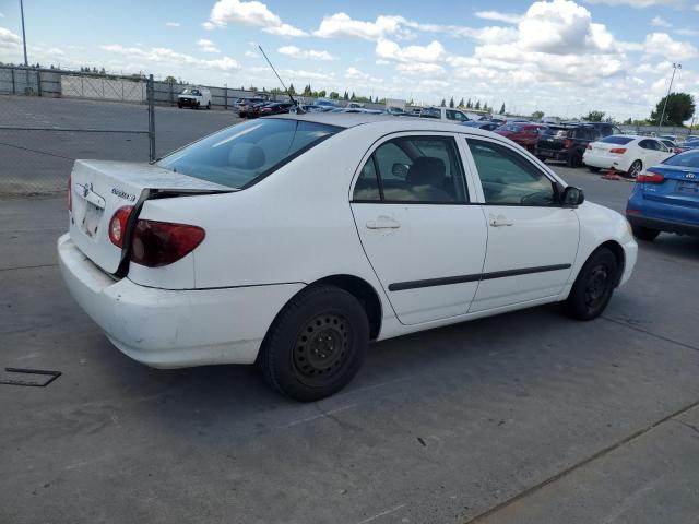 TOYOTA COROLLA CE 2005 white  gas 1NXBR32E35Z453551 photo #4