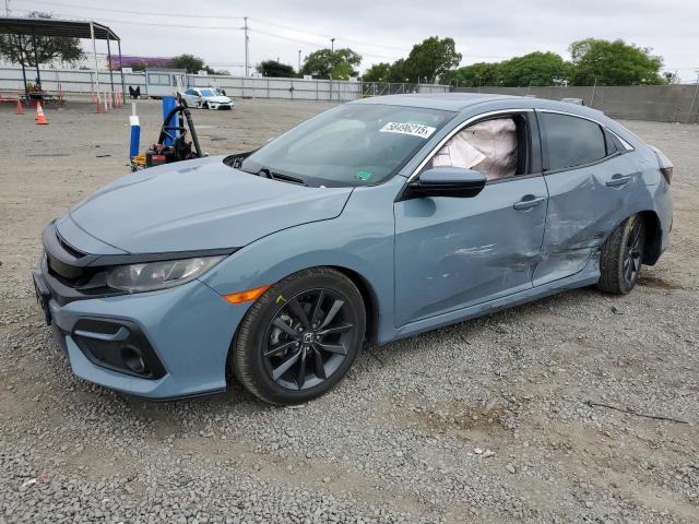 Vin: shhfk7h62mu418815, lot: 58496215, honda civic ex 2021 img_1