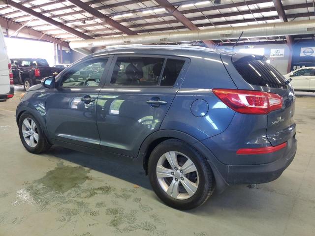 KIA SPORTAGE L 2013 blue 4dr spor gas KNDPBCA23D7463368 photo #3
