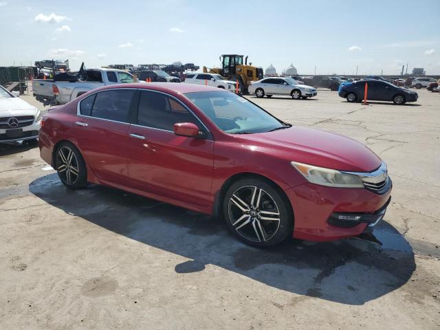 Vin: 1hgcr2f58ga225869, lot: 58639865, honda accord sport 20164