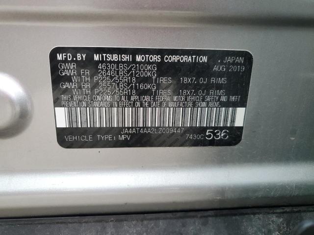 2020 MITSUBISHI ECLIPSE CR - JA4AT4AA2LZ009447