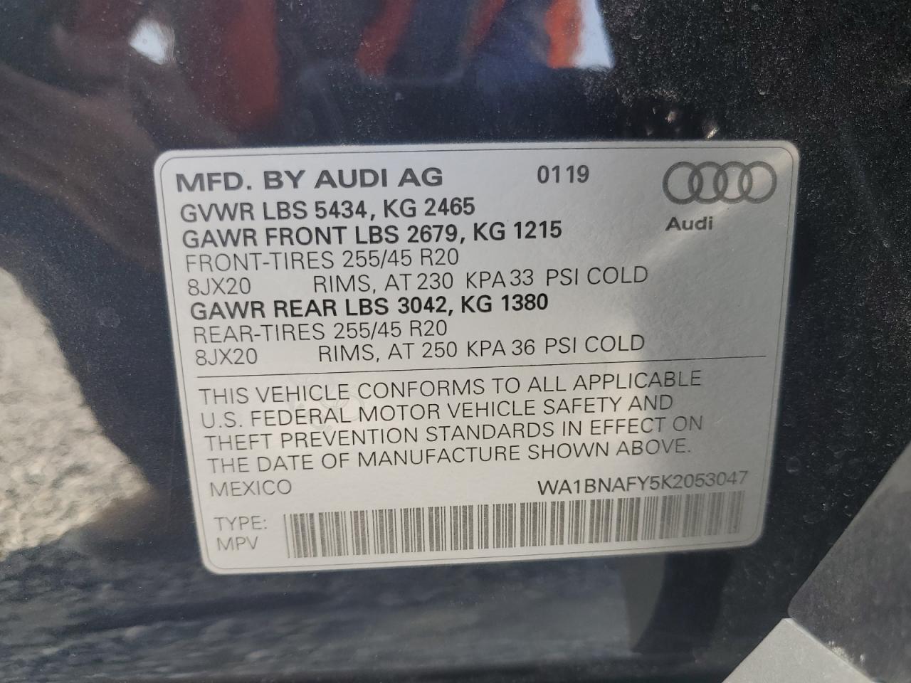 Audi Q5 premium 2019