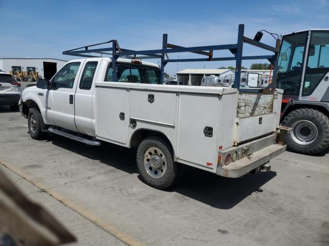 FORD F250 SUPER 2005 white  diesel 1FTSX21P15ED14858 photo #3