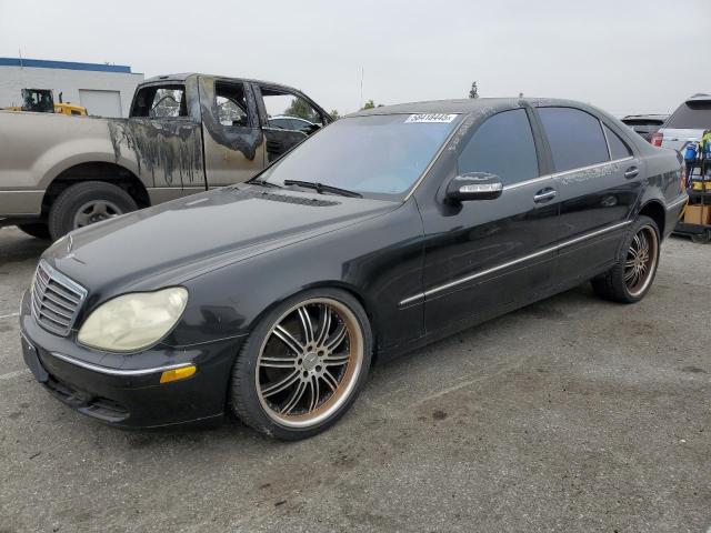 MERCEDES-BENZ S 500 2003 black  gas WDBNG75J53A361510 photo #1