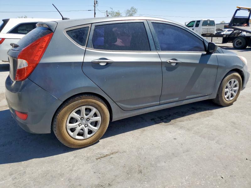 HYUNDAI ACCENT GLS 2012 gray  gas KMHCT5AE4CU023012 photo #4