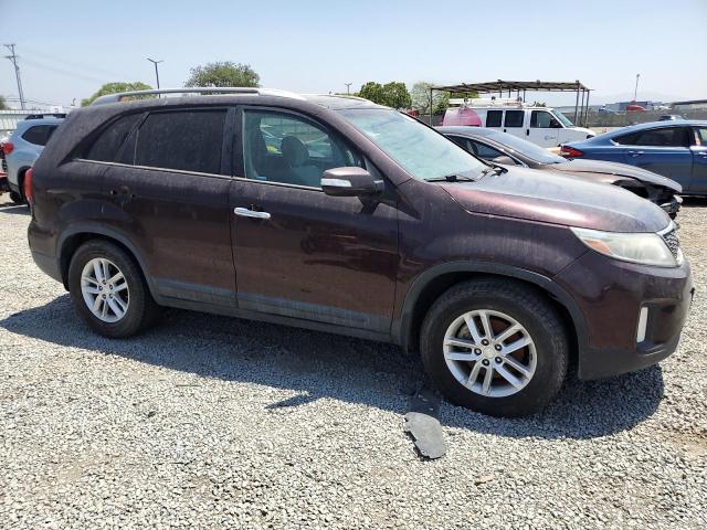 Vin: 5xykt4a63eg434490, lot: 57361795, kia sorento lx 20144