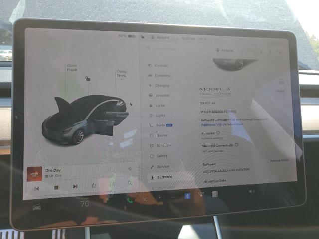 2019 TESLA MODEL 3 5YJ3E1EB2KF530490