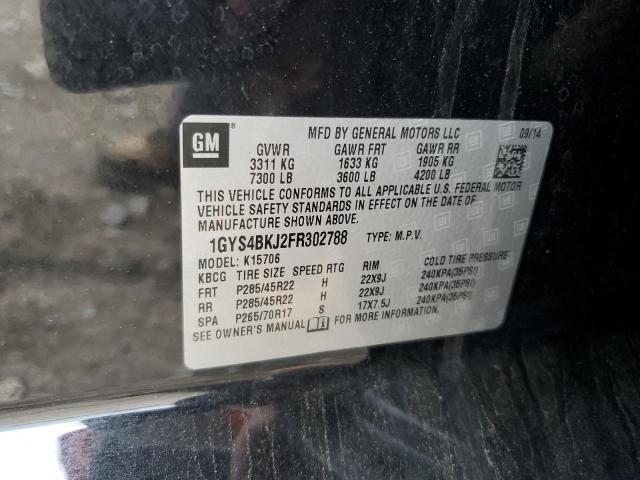 2015 CADILLAC ESCALADE L 1GYS4BKJ2FR302788
