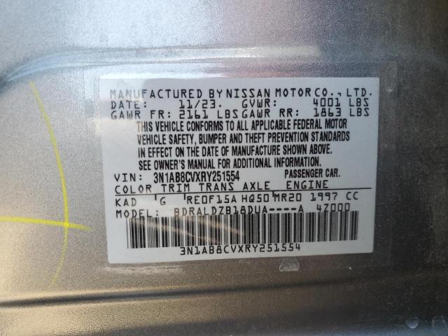 2024 NISSAN SENTRA SV - 3N1AB8CVXRY251554