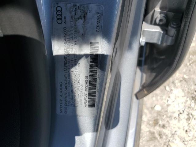 2016 AUDI A7 PREMIUM - WAUWGAFC1GN070565