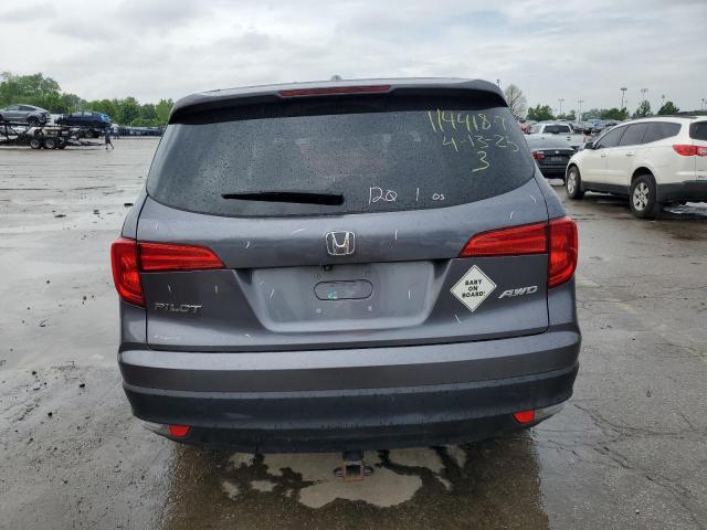 2016 HONDA PILOT EXL - 5FNYF6H50GB121398
