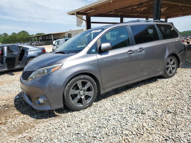 Vin: 5tdxz3dc4hs888691, lot: 57054945, toyota sienna se 2017 img_1