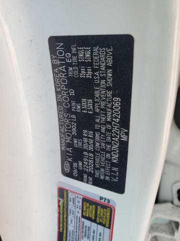 2017 KIA SOUL KNDJN2A22H7420069