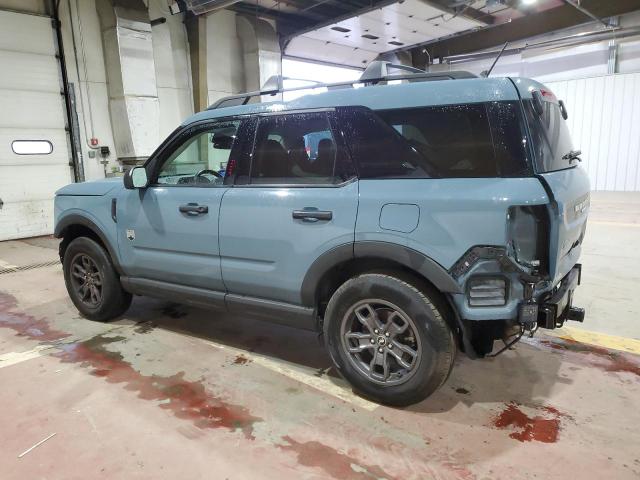 Vin: 3fmcr9b66nre19725, lot: 57829605, ford bronco big bend 20222