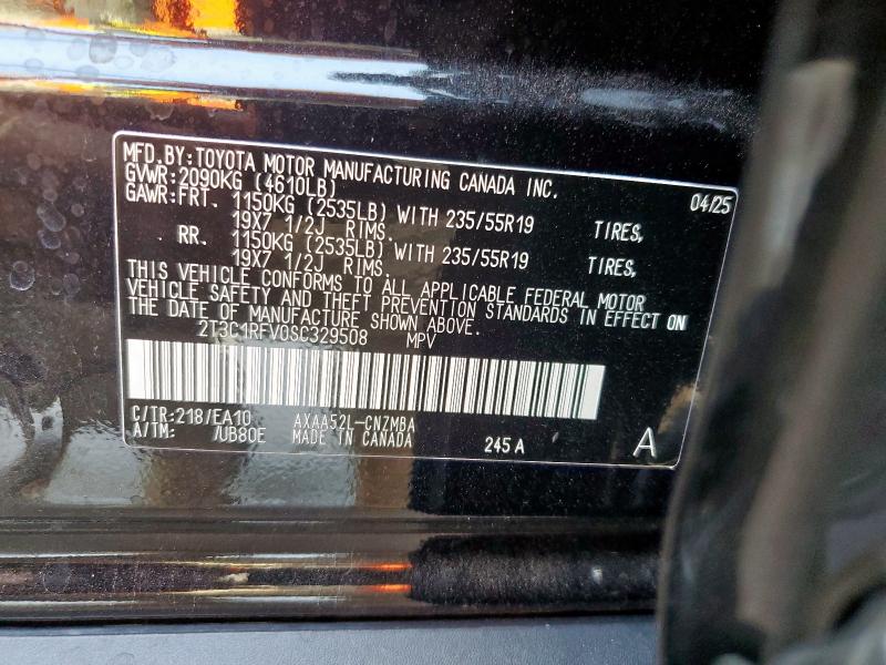 2025 TOYOTA RAV4 XLE P - 2T3C1RFV0SC329508