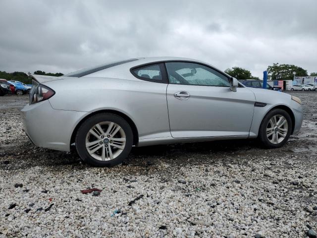 HYUNDAI TIBURON GS 2008 silver  gas KMHHM66D68U288062 photo #4