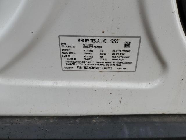 2023 TESLA MODEL X - 7SAXCBE60PF374623