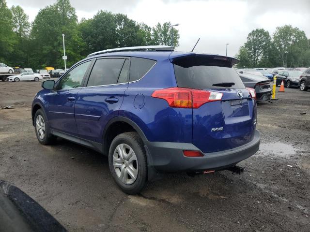 TOYOTA RAV4 LE 2015 blue  gas 2T3BFREV7FW308433 photo #3