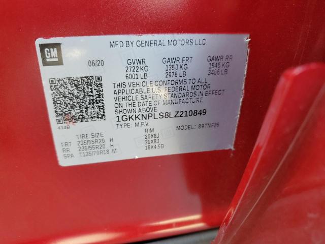 2020 GMC ACADIA DEN 1GKKNPLS8LZ210849