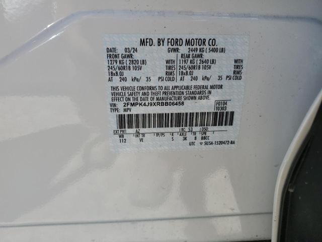 2024 FORD EDGE SEL - 2FMPK4J9XRBB06458