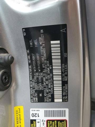 2015 TOYOTA SIENNA XLE 5TDYK3DC1FS541180