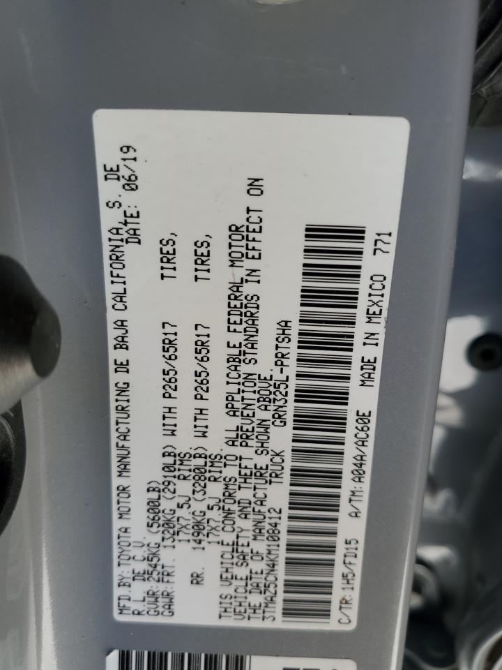 TOYOTA TACOMA DOUBLE CAB