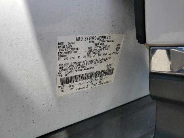 2015 FORD EXPLORER X - 1FM5K7D82FGA19959