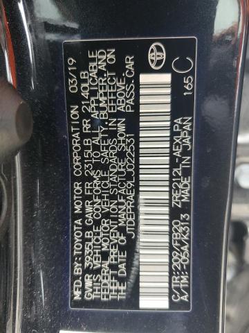 2020 TOYOTA COROLLA LE - JTDEPRAE9LJ022531