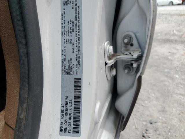 2021 RAM 1500 LONGHORN 1C6SRFKM2MN808786