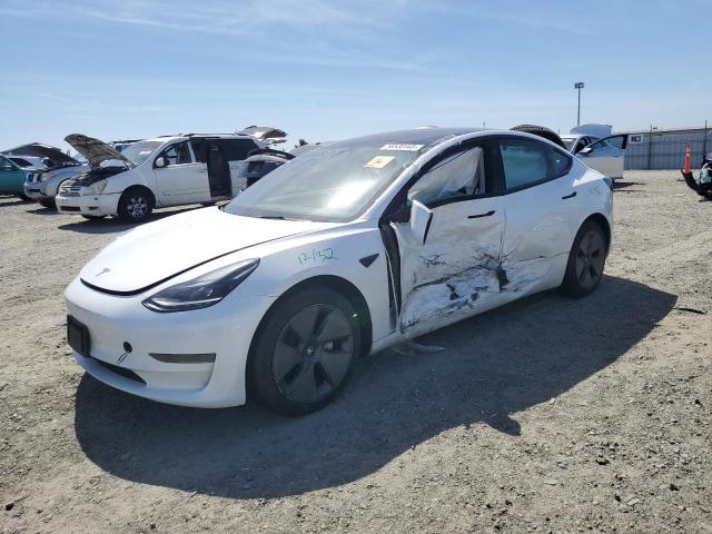 TESLA MODEL 3 2023 white  electric 5YJ3E1EA3PF514636 photo #1
