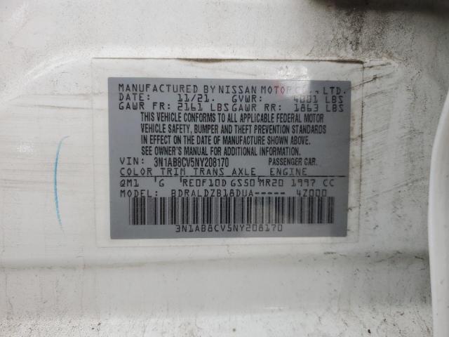 2022 NISSAN SENTRA SV - 3N1AB8CV5NY208170