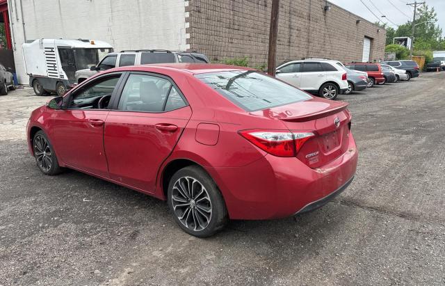 Vin: 2t1burhe4fc329185, lot: 57465885, toyota corolla l 20153