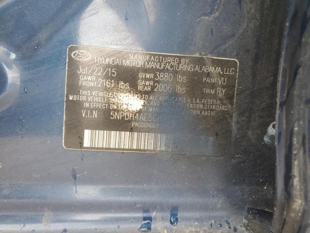 2016 HYUNDAI ELANTRA SE - 5NPDH4AE5GH731208