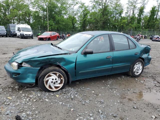 CHEVROLET CAVALIER L 1997 teal  gas 1G1JF5244V7190036 photo #1